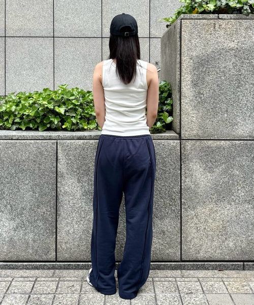 Oriens JOURNAL STANDARD（オリエンス ジャーナルスタンダード）の「チャームグラフィック タンクトップ（タンクトップ・レディース・ブラック/ホワイト・FREE）」の11枚目の写真