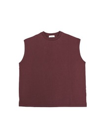 alvana（アルヴァナ）の「【alvana】FADE NO SLEEVE VEST / ワイン [ALV-00116]（タンクトップ）」