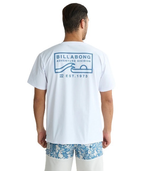BILLABONG（ビラボン）の「BILLABONG メンズ FIRMA STRETCH TEE サーフTシャツ 【2025年夏モデル】/ビラボン吸水速乾UVケア半袖バックプリントTシャツ（Tシャツ/カットソー・メンズ・ブラック/ホワイト/ミント・MEDIUM/X-LARGE/LARGE）」の2枚目の写真