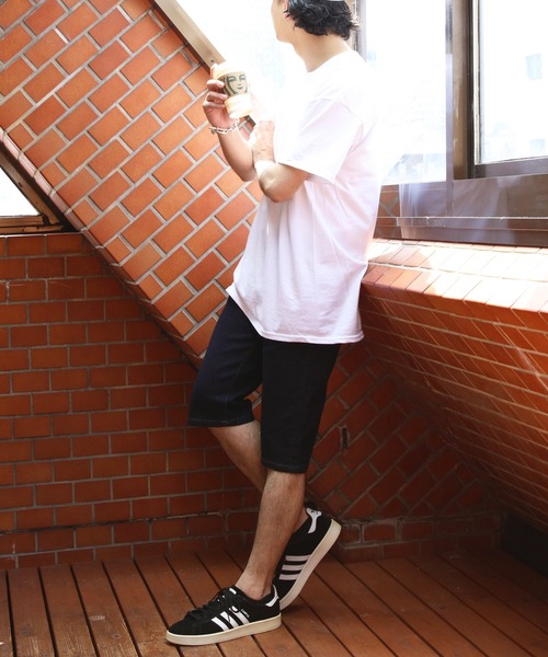 OUTDOOR PRODUCTS(アウトドアプロダクツ)の「OUTDOOR PRODUCTS ストレッチデニムショートパンツ(デニムパンツ・メンズ・ネイビー/サックスブルー/ブルー・SMALL/MEDIUM/X-LARGE/LARGE)」の9枚目の写真