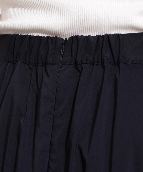 N.（N. Natural Beauty Basic）（エヌエヌナチュラルビューティーベーシック）の「【PS/低身長サイズ】切替ギャザースカート（スカート・レディース・オフホワイト/ブラック・MEDIUM/PS）」の17枚目の写真