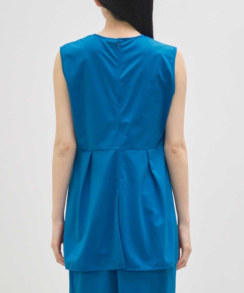 KANEMASA PHIL.(カネマサフィル)の「【KANEMASA PHIL./カネマサフィル】別注 46G Tuck Blouse/タックブラウス(シャツ/ブラウス・レディース・イエロー/ブラウン/ブラック/ブルー・FREE)」の12枚目の写真