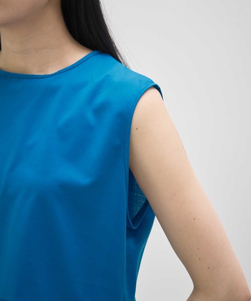 KANEMASA PHIL.(カネマサフィル)の「【KANEMASA PHIL./カネマサフィル】別注 46G Tuck Blouse/タックブラウス(シャツ/ブラウス・レディース・イエロー/ブラウン/ブラック/ブルー・FREE)」の14枚目の写真