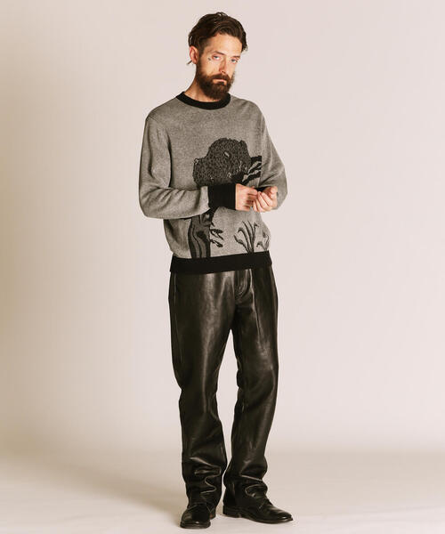 schott（ショット）の「Schott/ショット/50'S KNIT/フィフティーズ ニット（ニット/セーター・メンズ・ブラック/ブラウン・XL/L/M）」の20枚目の写真