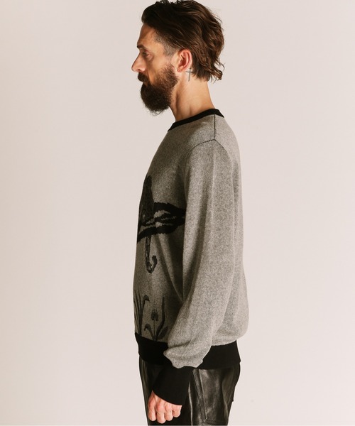 schott（ショット）の「Schott/ショット/50'S KNIT/フィフティーズ ニット（ニット/セーター・メンズ・ブラック/ブラウン・XL/L/M）」の5枚目の写真