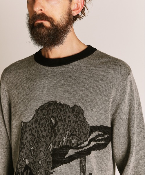 schott（ショット）の「Schott/ショット/50'S KNIT/フィフティーズ ニット（ニット/セーター・メンズ・ブラック/ブラウン・XL/L/M）」の7枚目の写真