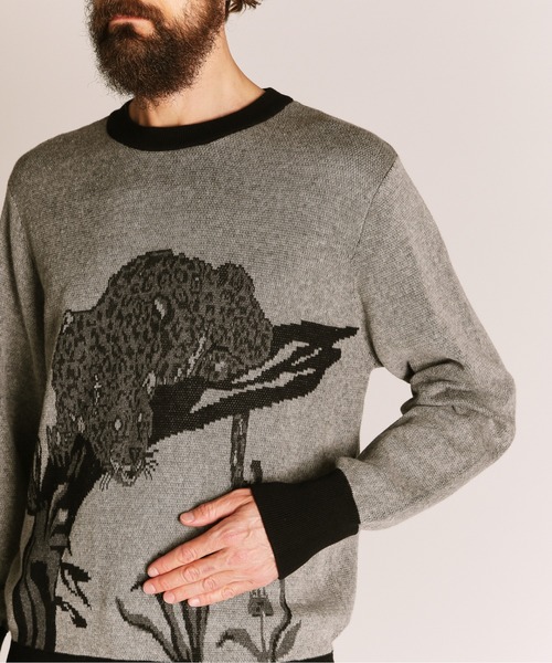 schott（ショット）の「Schott/ショット/50'S KNIT/フィフティーズ ニット（ニット/セーター・メンズ・ブラック/ブラウン・XL/L/M）」の8枚目の写真