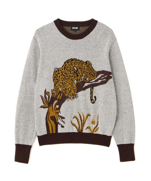 schott（ショット）の「Schott/ショット/50'S KNIT/フィフティーズ ニット（ニット/セーター・メンズ・ブラック/ブラウン・XL/L/M）」の14枚目の写真