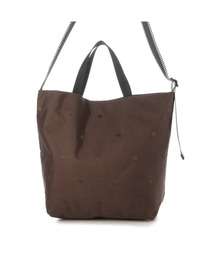 cachecache カシュカシュ ドットナイロン2wayバッグ