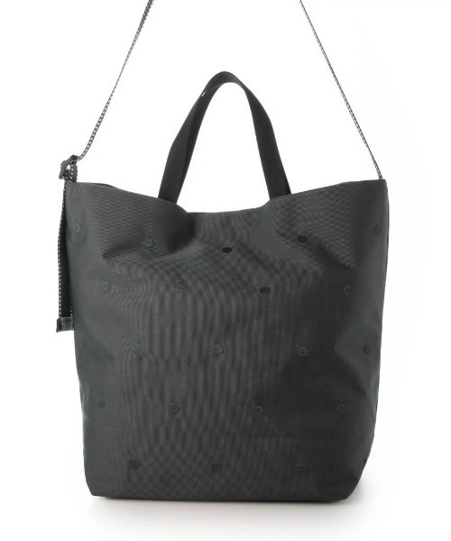 cache cache(カシュ カシュ)の「cachecache カシュカシュ ドットナイロン2wayバッグ(ショルダーバッグ・レディース・ライトグレー/ブラック/アイボリー/ダークグレー/グリーン/チョコ・FREE)」の16枚目の写真