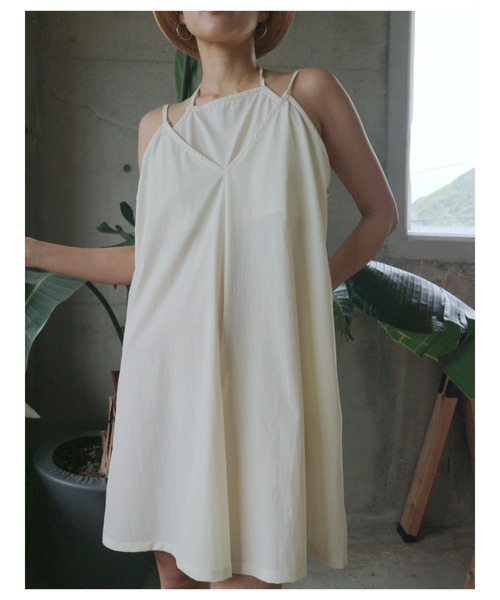 Waterlike Layered Rompers（サロペット/オーバーオール