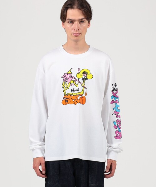 BRAIN DEAD（ブレインデット）の「BRAIN DEAD PACKING UP ロングスリーブカットソー（Tシャツ/カットソー・メンズ・ホワイト・L/M）」の3枚目の写真