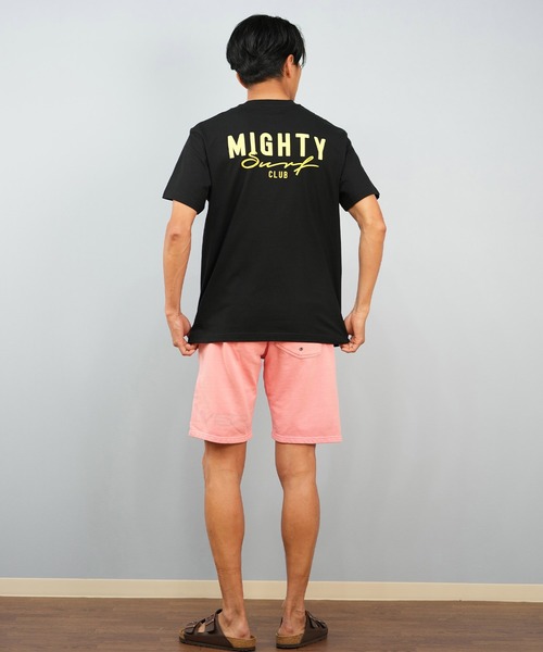 ムラサキスポーツ(ムラサキスポーツ)の「【限定】Mighty Surf Club/マイティーサーフクラブ 半袖Tシャツ バックプリント MTS25ST01(Tシャツ/カットソー・メンズ・ホワイト/ブラック・M/L/XL)」の5枚目の写真
