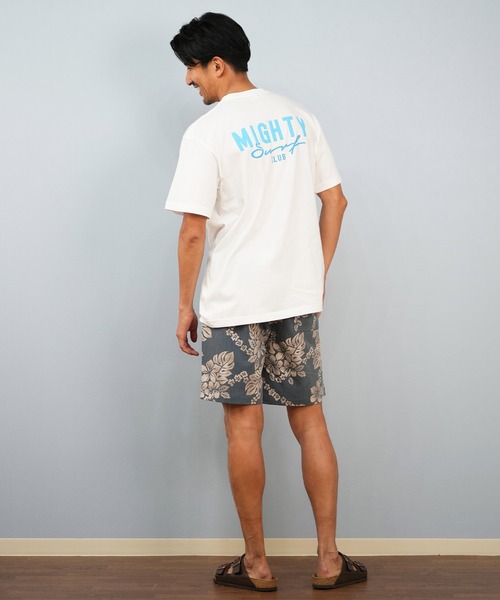ムラサキスポーツ(ムラサキスポーツ)の「【限定】Mighty Surf Club/マイティーサーフクラブ 半袖Tシャツ バックプリント MTS25ST01(Tシャツ/カットソー・メンズ・ホワイト/ブラック・M/L/XL)」の12枚目の写真