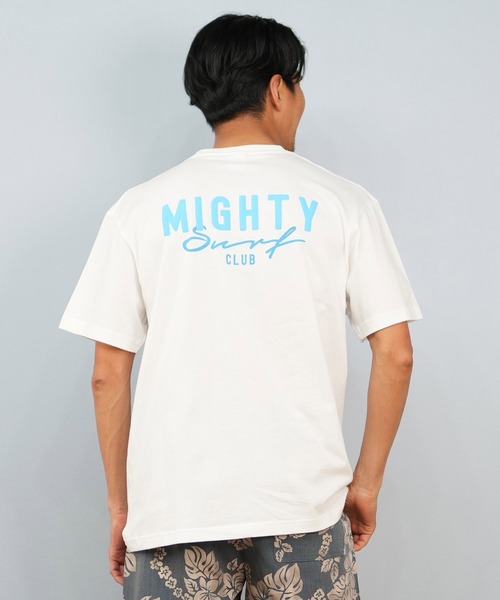 ムラサキスポーツ(ムラサキスポーツ)の「【限定】Mighty Surf Club/マイティーサーフクラブ 半袖Tシャツ バックプリント MTS25ST01(Tシャツ/カットソー・メンズ・ホワイト/ブラック・M/L/XL)」の14枚目の写真