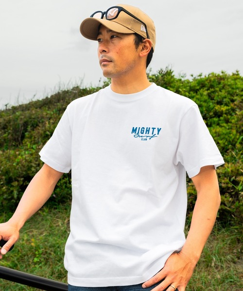 ムラサキスポーツ(ムラサキスポーツ)の「【限定】Mighty Surf Club/マイティーサーフクラブ 半袖Tシャツ バックプリント MTS25ST01(Tシャツ/カットソー・メンズ・ホワイト/ブラック・M/L/XL)」の17枚目の写真
