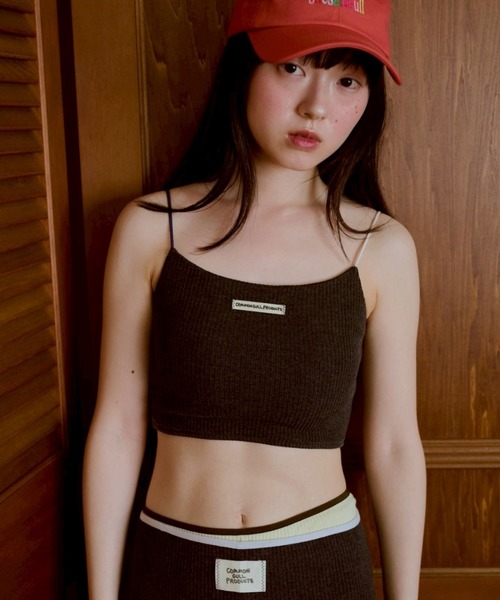 common gull products.(コモンガルプロダクツ)の「わがままなニットショーパン(その他パンツ・レディース・イエロー/杢グレー/ブラック系・SMALL/MEDIUM)」の7枚目の写真