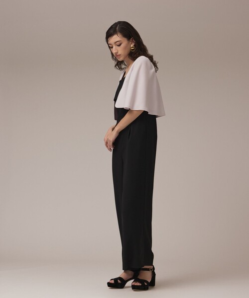 GRACE CONTINENTAL(グレースコンチネンタル)の「ケープボレロ(カーディガン/ボレロ・レディース・ベージュ/グレー/ブラック・38/36)」の9枚目の写真