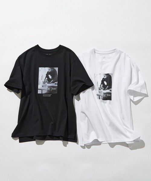 23区(ニジュウサンク)の「【洗える】JANE PACKERコラボ フォトプリント Tシャツ(Tシャツ/カットソー・レディース・ホワイト系/ホワイト系1/ブラック系/ブラック系1・38)」の15枚目の写真