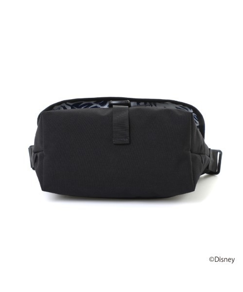 Manhattan Portage（マンハッタンポーテージ）の「NYLON MESSENGER BAG JR (SM) FZP 500D CORDURA / STITCH（メッセンジャーバッグ・レディース・ブラック・SMALL）」の7枚目の写真