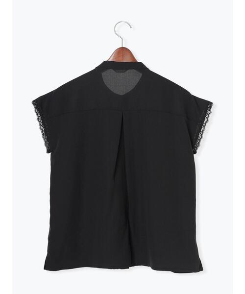 Te chichi（テチチ）の「スカラップレースフレンチスリーブブラウス（シャツ/ブラウス・レディース・ネイビー/ブラック/オフホワイト・F）」の20枚目の写真
