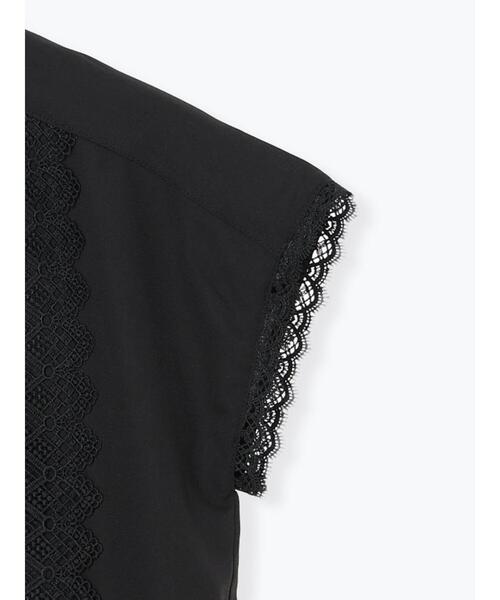 Te chichi（テチチ）の「スカラップレースフレンチスリーブブラウス（シャツ/ブラウス・レディース・ネイビー/ブラック/オフホワイト・F）」の22枚目の写真