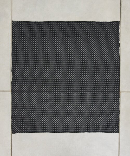 GALLARDAGALANTE（ガリャルダガランテ）の「クロシェスカーフ（バンダナ/スカーフ・レディース・ブラック/ベージュ・FREE）」の4枚目の写真