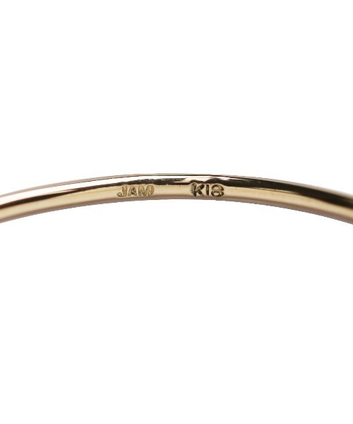 JAM HOME MADE(ジャムホームメイド)の「【受注生産】R18K リング/指輪 0.8mm(S)メンズ レディース ユニセックス(リング・レディース・イエローゴールド・#10/#8/#6/#4/#3/#13/#11/#9/#7/#5/#14/#12)」の4枚目の写真