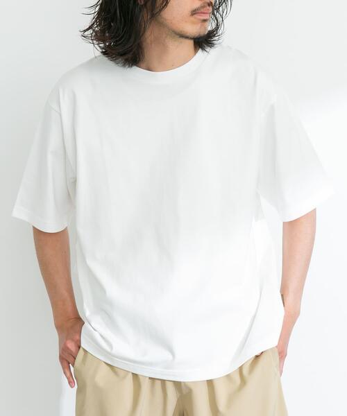 URBAN RESEARCH Sonny Label（アーバンリサーチサニーレーベル）の「『接触冷感/吸水速乾/UVカット』HIGH COOL ショートスリーブTシャツ（Tシャツ/カットソー・メンズ・オフホワイト/ブラック/チャコールグレー/ネイビー・MEDIUM/LARGE/X-LARGE）」の2枚目の写真