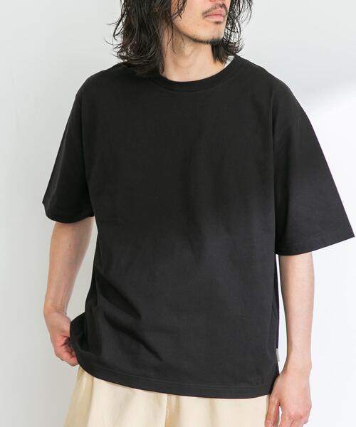 URBAN RESEARCH Sonny Label（アーバンリサーチサニーレーベル）の「『接触冷感/吸水速乾/UVカット』HIGH COOL ショートスリーブTシャツ（Tシャツ/カットソー・メンズ・オフホワイト/ブラック/チャコールグレー/ネイビー・MEDIUM/LARGE/X-LARGE）」の3枚目の写真