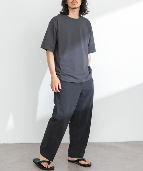 URBAN RESEARCH Sonny Label（アーバンリサーチサニーレーベル）の「『接触冷感/吸水速乾/UVカット』HIGH COOL ショートスリーブTシャツ（Tシャツ/カットソー・メンズ・オフホワイト/ブラック/チャコールグレー/ネイビー・MEDIUM/LARGE/X-LARGE）」の19枚目の写真