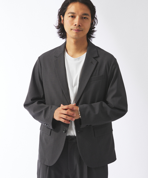 【極美品】ブルネロクチネリ トラックジャケット モニーレ フルジップ　M〜L相当 吸水速乾 TECH DOBBY “COOLMAX” クールマックス ジャケット