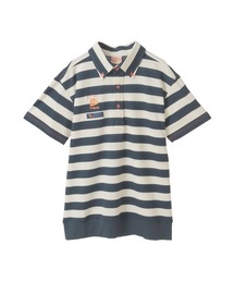 KARL HELMUT（カールヘルム）の「【P’MAS×Karl Helmut】裾リブボーダーポロシャツ（ポロシャツ）」