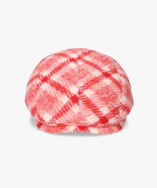 arth（アース）の「arth  Check Mosser Hunting / アース（ハンチング/ベレー帽・レディース・ブラック/レッド・M/57.5cm）」の12枚目の写真