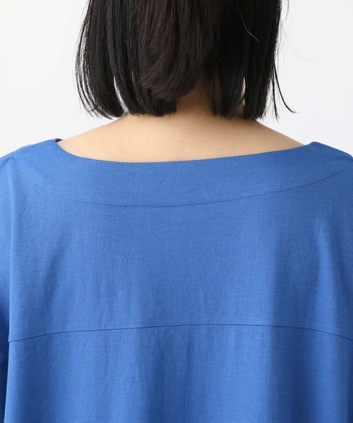 studio CLIP（スタディオクリップ）の「《natural by clip》鹿の子BIGワンピース[プチサイズあり]（ワンピース・レディース・ブルー/ブラック/ホワイト・FREE/PF）」の15枚目の写真