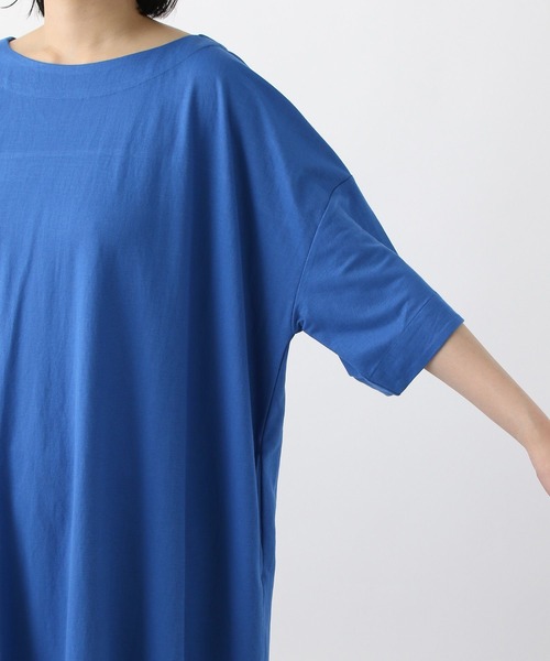 studio CLIP（スタディオクリップ）の「《natural by clip》鹿の子BIGワンピース[プチサイズあり]（ワンピース・レディース・ブルー/ブラック/ホワイト・FREE/PF）」の17枚目の写真