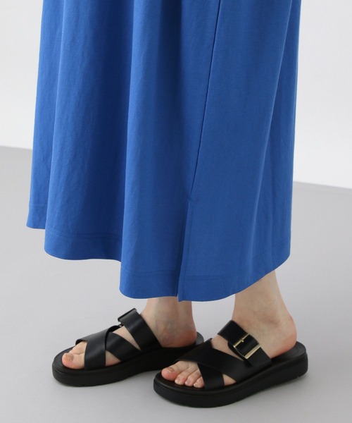 studio CLIP（スタディオクリップ）の「《natural by clip》鹿の子BIGワンピース[プチサイズあり]（ワンピース・レディース・ブルー/ブラック/ホワイト・FREE/PF）」の19枚目の写真