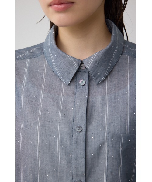 セール】ラインストーンシャツ（シャツ/ブラウス）｜AZUL BY MOUSSY