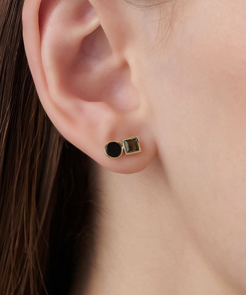 4℃（ヨンドシー）の「【The Tidal】K10イエローゴールド ピアス/片耳用（ピアス（片耳用）・レディース・イエローゴールド・FREE）」の4枚目の写真