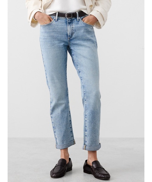 パンツ T.japan banana denim34 KURO ジーンズ デニム デニムパンツ 「KURO」FLOWER STITCHING