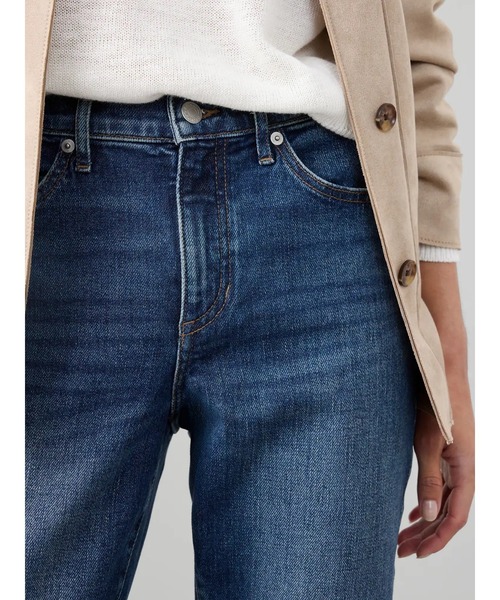 BANANA REPUBLIC FACTORY STORE（バナナリパブリック ファクトリーストア）の「BANANA REPUBLIC FACTORY STORE　　ガールフレンドジーンズ（デニムパンツ・レディース・ライトインディゴブルー/ブルー系その他/インディゴブルー/ホワイト/ブルー・24/25/26/27/28）」の15枚目の写真