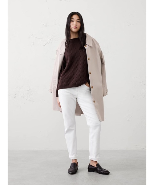 BANANA REPUBLIC FACTORY STORE（バナナリパブリック ファクトリーストア）の「BANANA REPUBLIC FACTORY STORE　　ガールフレンドジーンズ（デニムパンツ・レディース・ライトインディゴブルー/ブルー系その他/インディゴブルー/ホワイト/ブルー・24/25/26/27/28）」の9枚目の写真