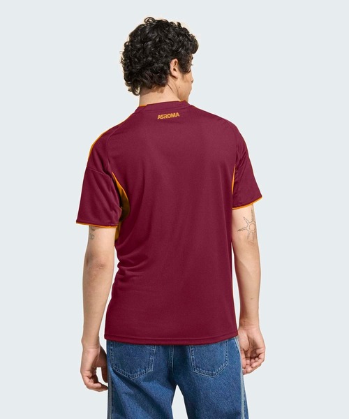 adidas(アディダス)の「ASローマ25/26ホームジャージー / アディダス adidas(Tシャツ/カットソー・メンズ・レッド・XX-LARGE/X-LARGE/SMALL/MEDIUM/LARGE/XXX-LARGE)」の2枚目の写真
