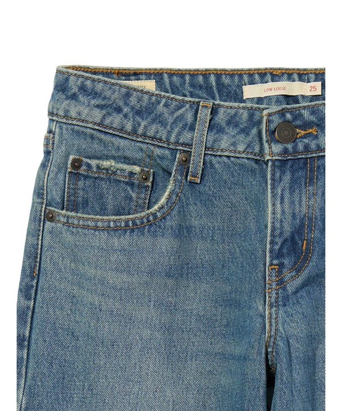 Levi's(リーバイス)の「Levi's/リーバイス LOW LOOSE ジーンズ(デニムパンツ・レディース・インディゴブルー・23inch/24inch/25inch/26inch/27inch/28inch)」の5枚目の写真