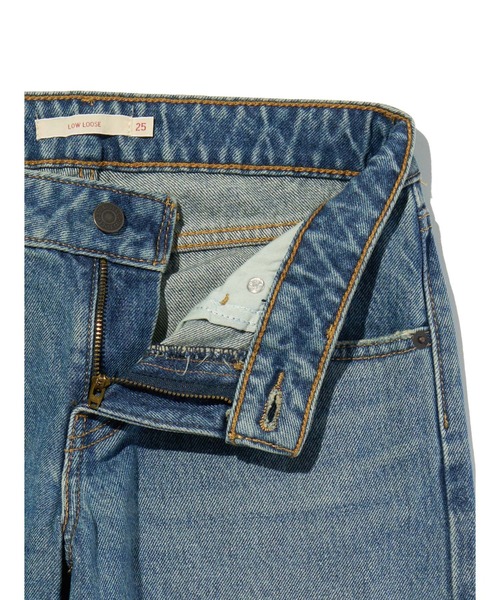 Levi's(リーバイス)の「Levi's/リーバイス LOW LOOSE ジーンズ(デニムパンツ・レディース・インディゴブルー・23inch/24inch/25inch/26inch/27inch/28inch)」の6枚目の写真