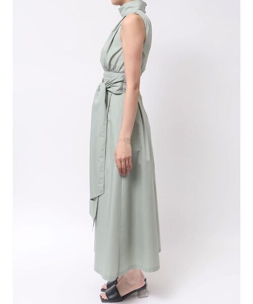 LAGUNAMOON（ラグナムーン）の「ウエストタックシャツワンピース（ワンピース・レディース・ブラック/ミント・SMALL/MEDIUM）」の8枚目の写真