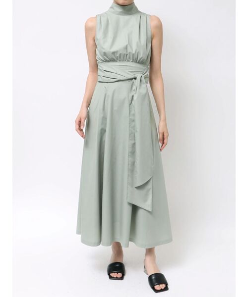 LAGUNAMOON（ラグナムーン）の「ウエストタックシャツワンピース（ワンピース・レディース・ブラック/ミント・SMALL/MEDIUM）」の17枚目の写真
