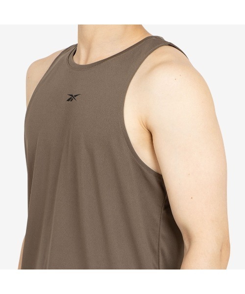 Reebok（リーボック）の「バスケットボール タンクトップ / BB HALF COURT TANK（タンクトップ・メンズ・ブラック/グリーン/ライトグレー・MEDIUM/SMALL/X-LARGE/LARGE）」の6枚目の写真
