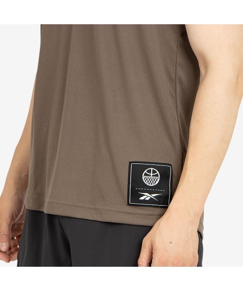 Reebok（リーボック）の「バスケットボール タンクトップ / BB HALF COURT TANK（タンクトップ・メンズ・ブラック/グリーン/ライトグレー・MEDIUM/SMALL/X-LARGE/LARGE）」の7枚目の写真