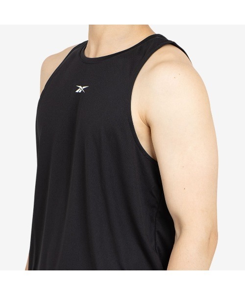 Reebok（リーボック）の「バスケットボール タンクトップ / BB HALF COURT TANK（タンクトップ・メンズ・ブラック/グリーン/ライトグレー・MEDIUM/SMALL/X-LARGE/LARGE）」の11枚目の写真